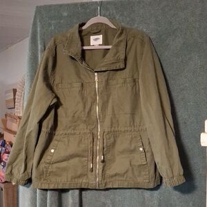 Old Navy Olive Green Raincoat